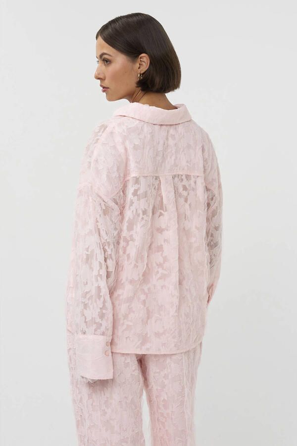 STUDIO AMAYA Dames Blouses Rosalie Lichtroze - Foto 6