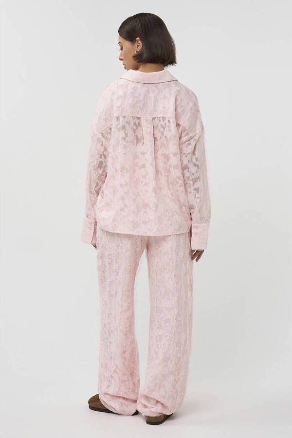 STUDIO AMAYA Dames Blouses Rosalie Lichtroze - Foto 7