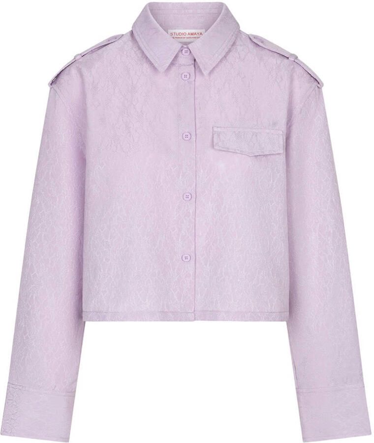 Studio AMAYA blouse lila - Foto 2