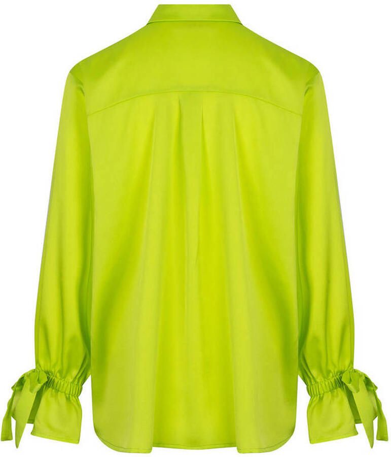 Studio AMAYA blouse limegroen - Foto 2