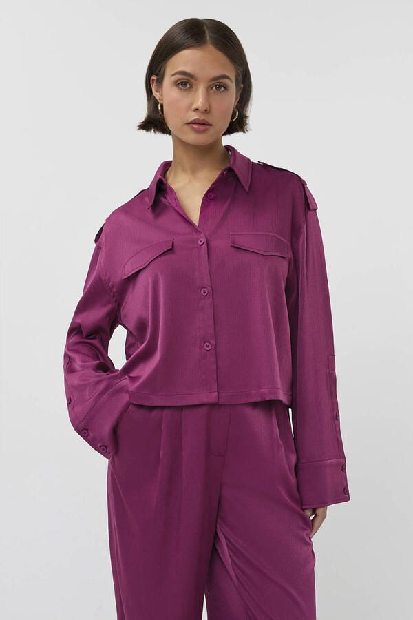 STUDIO AMAYA Dames Blouses Zea Fuchsia - Foto 5