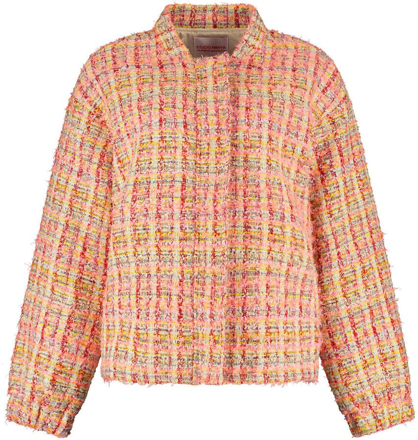 Studio AMAYA bomberjack met lurex multi - Foto 7