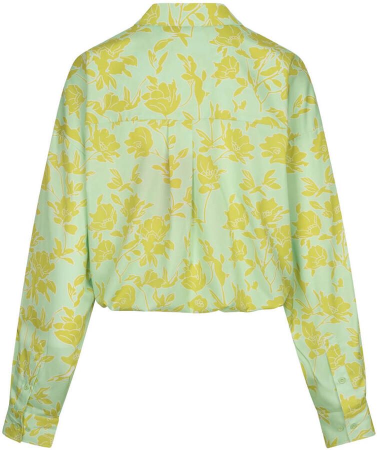 STUDIO AMAYA Dames Blouses Lilou Groen - Foto 6