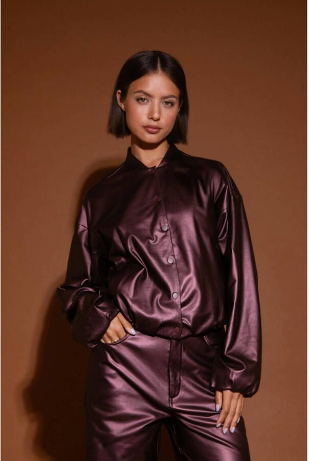 STUDIO AMAYA Dames Jassen Isabella Bordeaux - Foto 6