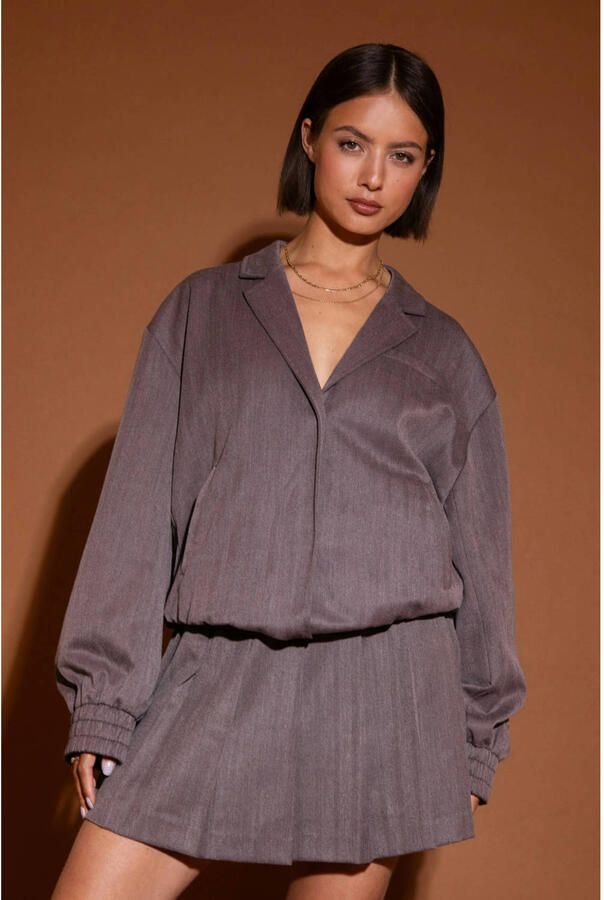 STUDIO AMAYA Dames Jassen Bodine Grijs - Foto 6