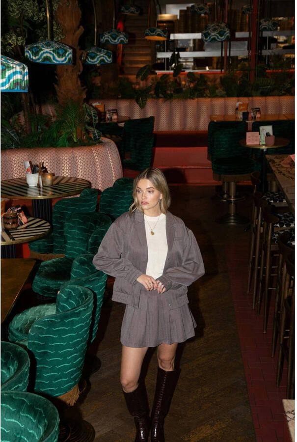 STUDIO AMAYA Dames Jassen Bodine Grijs - Foto 5