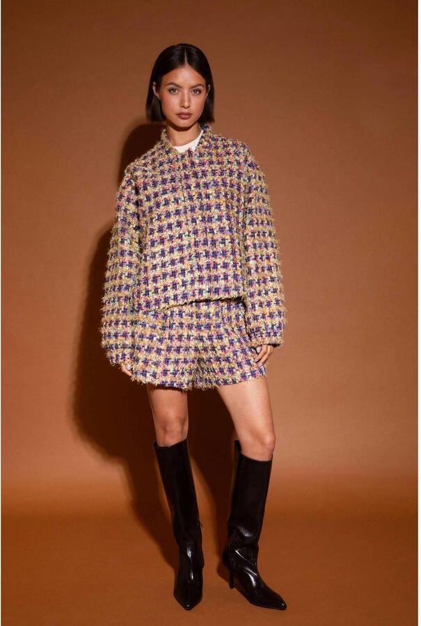 Studio AMAYA straight high waist casual short multi - Foto 5