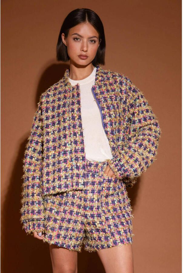 Studio AMAYA straight high waist casual short multi - Foto 7