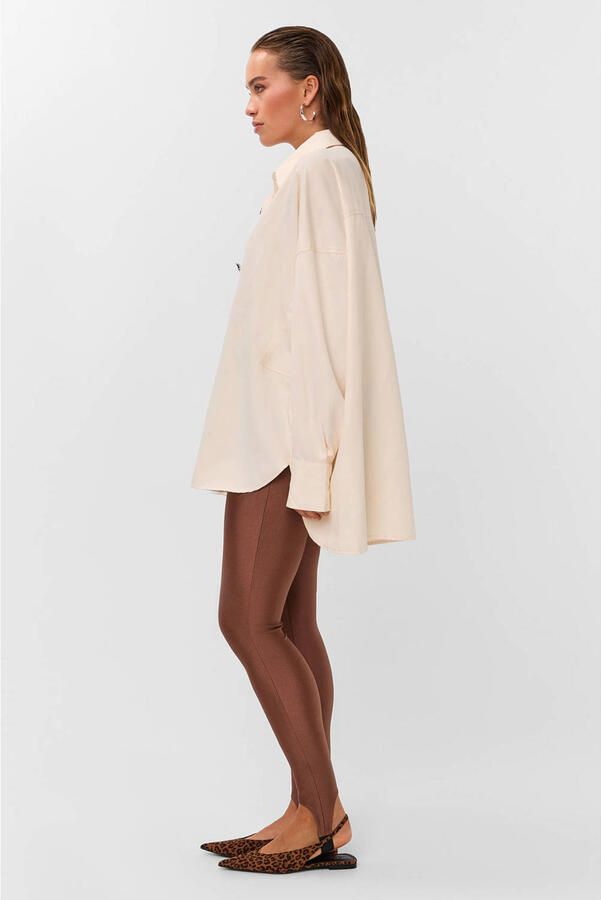 Studio AMAYA super skinny legging bruin - Foto 3