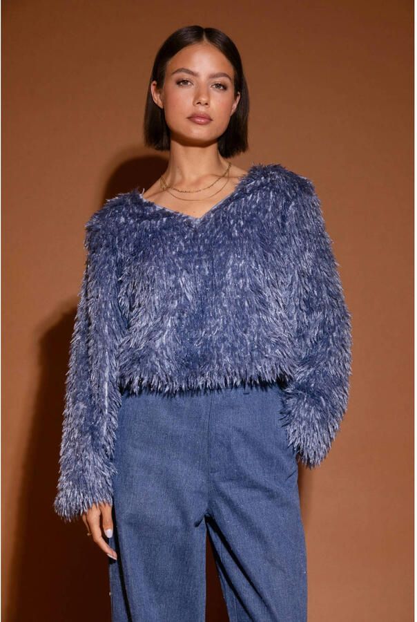 STUDIO AMAYA Dames Tops & T-shirts Bridget Blauw - Foto 7