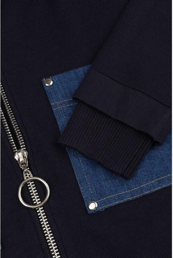 Studio AMAYA sweatvest donkerblauw - Foto 2
