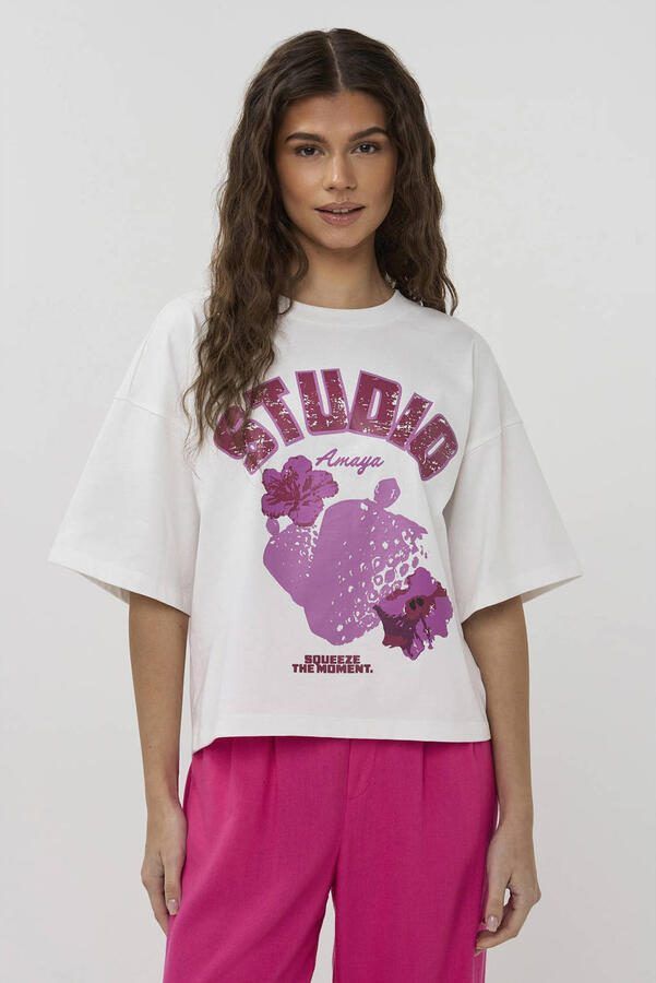Studio AMAYA T-shirt wit