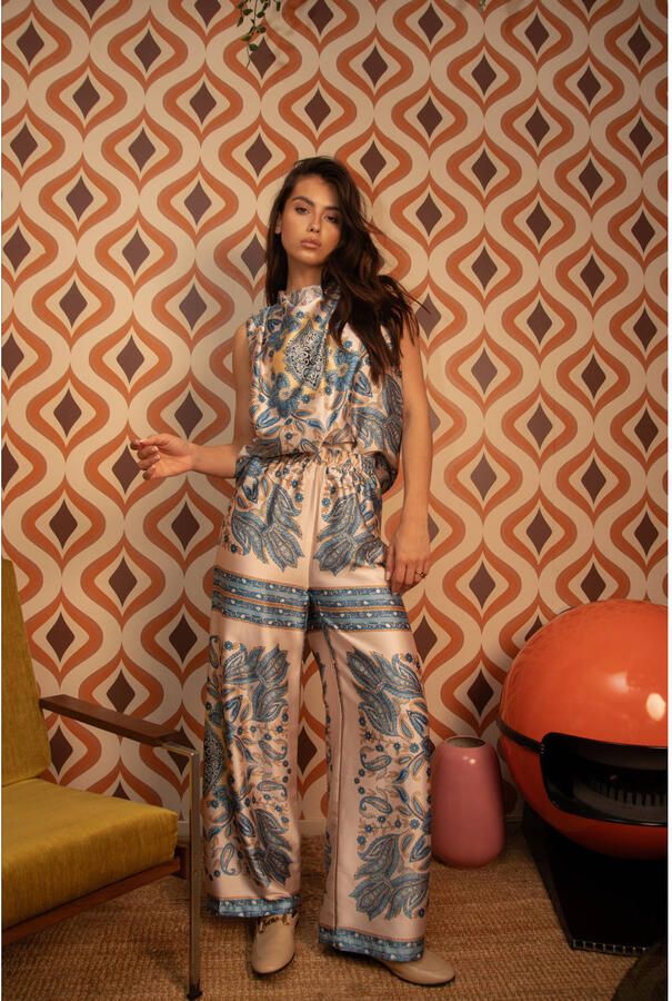 Studio AMAYA top blauw - Foto 2