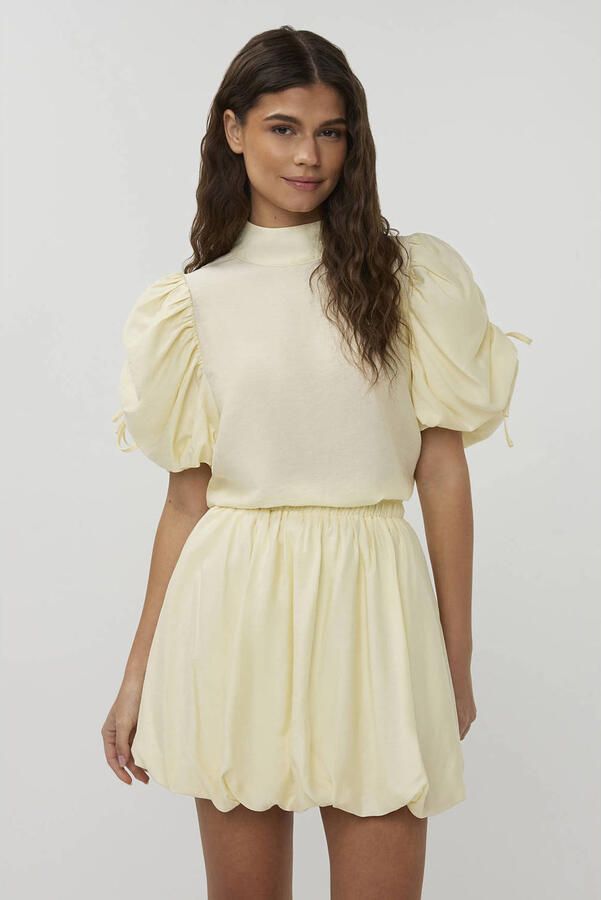 STUDIO AMAYA Dames Blouses Dante Top Creme - Foto 5