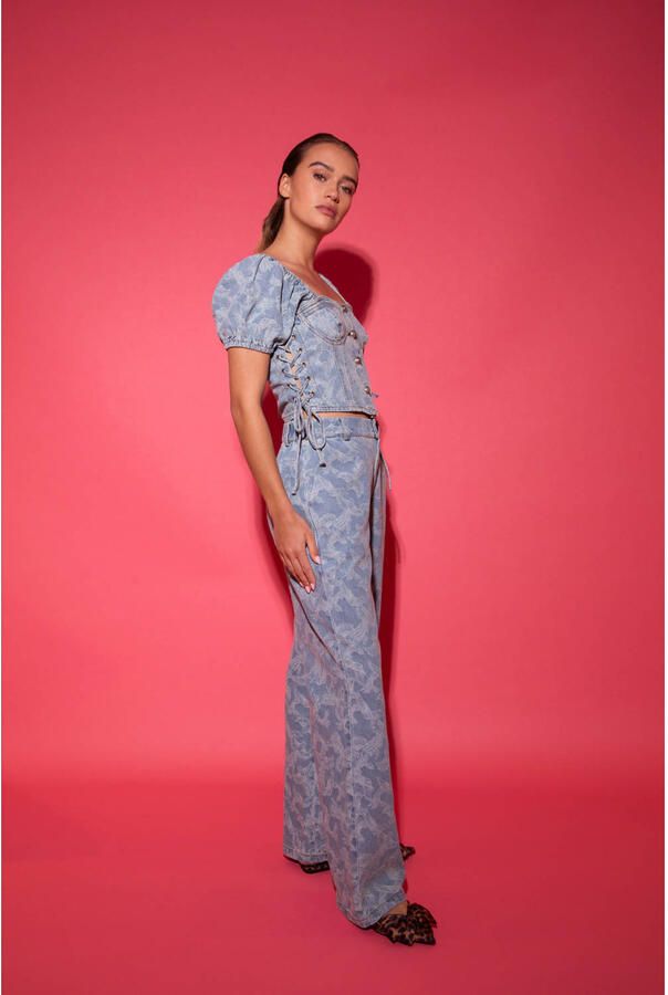 Studio AMAYA top light blue denim - Foto 3
