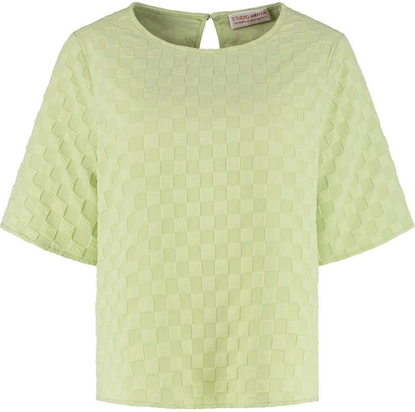 Studio AMAYA top limegroen