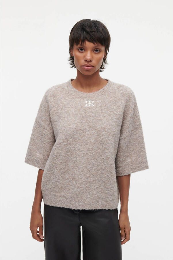 STUDIO AR BouclÃ© trui Jessica camel - Foto 2