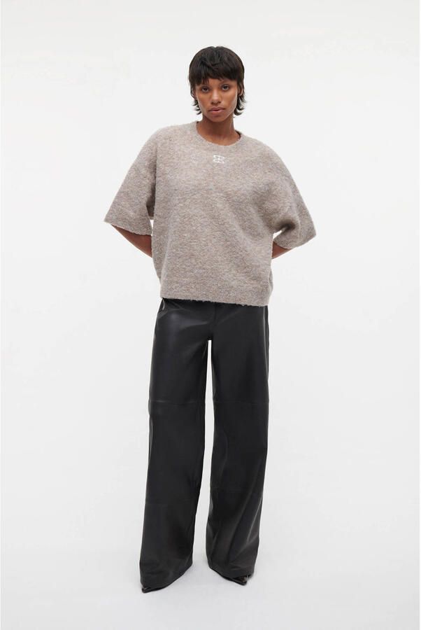 STUDIO AR BouclÃ© trui Jessica camel