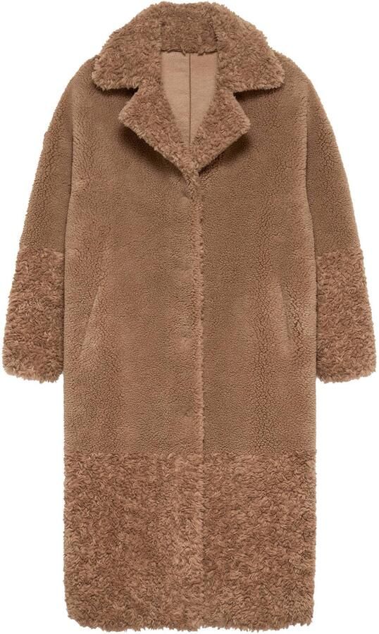 Studio AR by ARMA imitatiebont faux fur winterjas camel - Foto 2