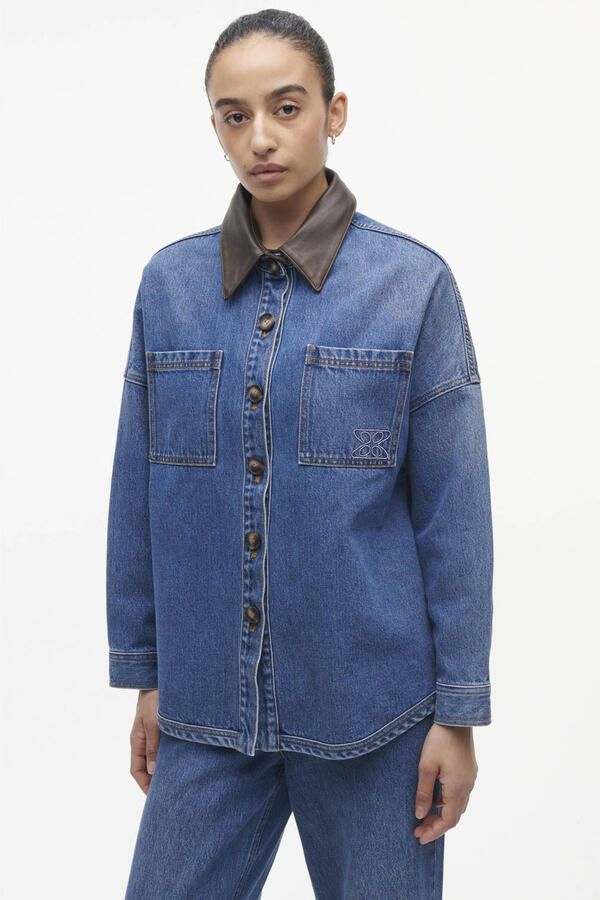 Studio AR by ARMA spijkerjas medium blue denim - Foto 5