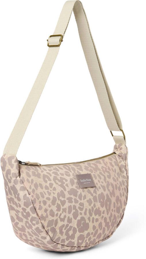Studio Noos crossbody tas Leopard Puffy beige - Foto 3