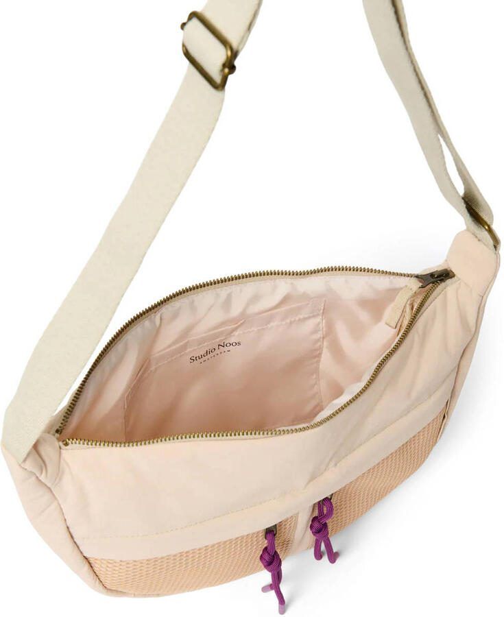 Studio Noos crossbody tas Patchwork beige - Foto 2