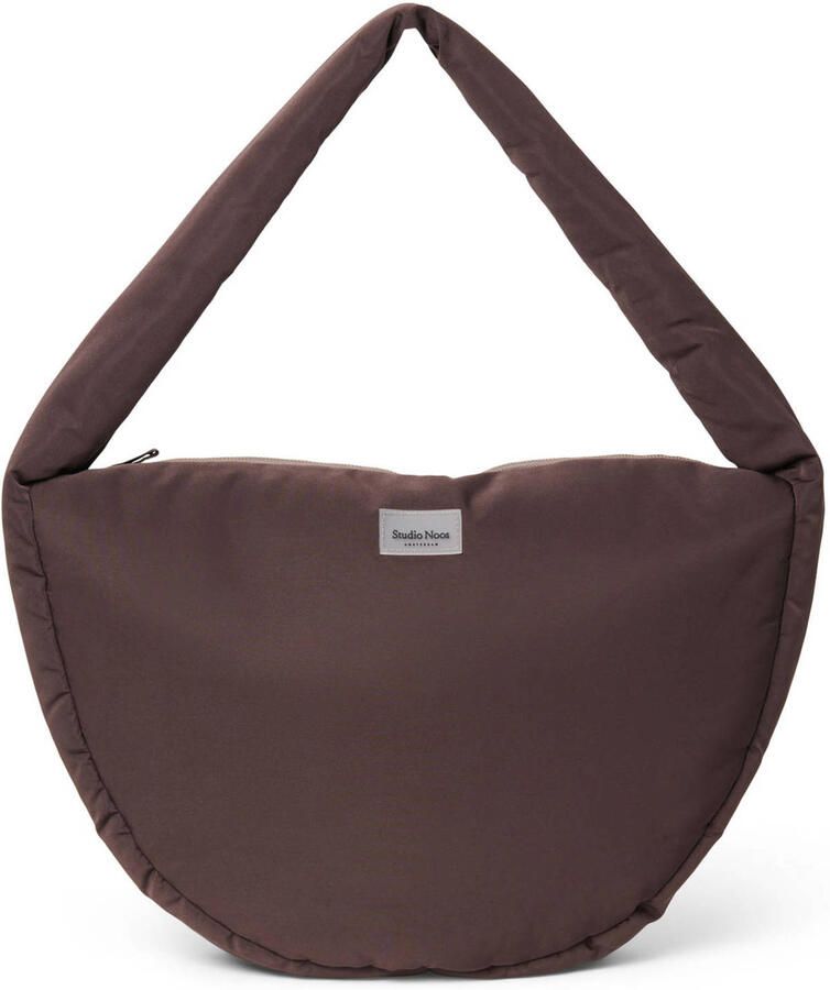 Studio Noos crossbody tas Puffy bruin