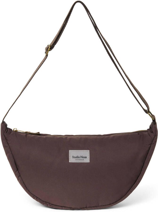 Studio Noos crossbody tas Puffy bruin