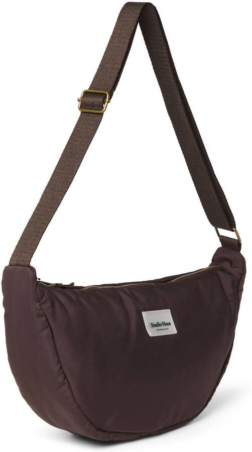 Studio Noos crossbody tas Puffy bruin - Foto 2