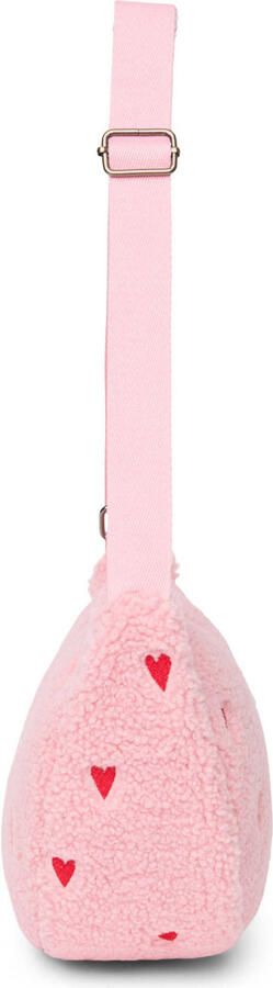 Studio Noos crossbody tas Teddy Hearts roze - Foto 3