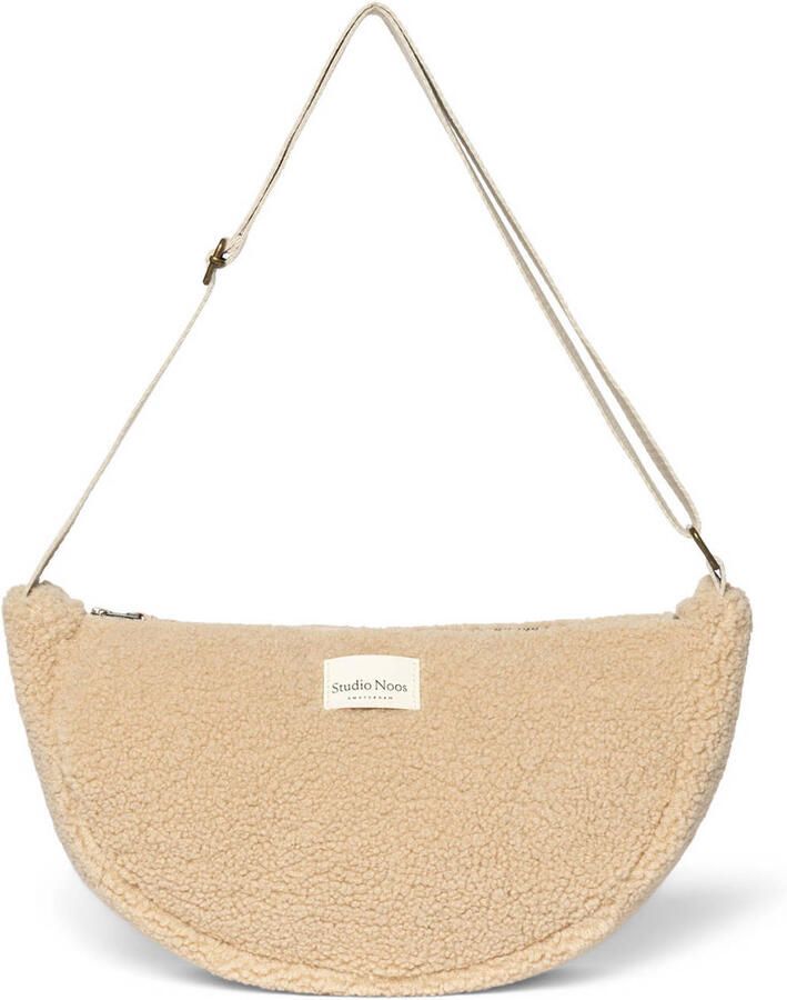 Studio Noos crossbody tas Teddy Maxi ecru