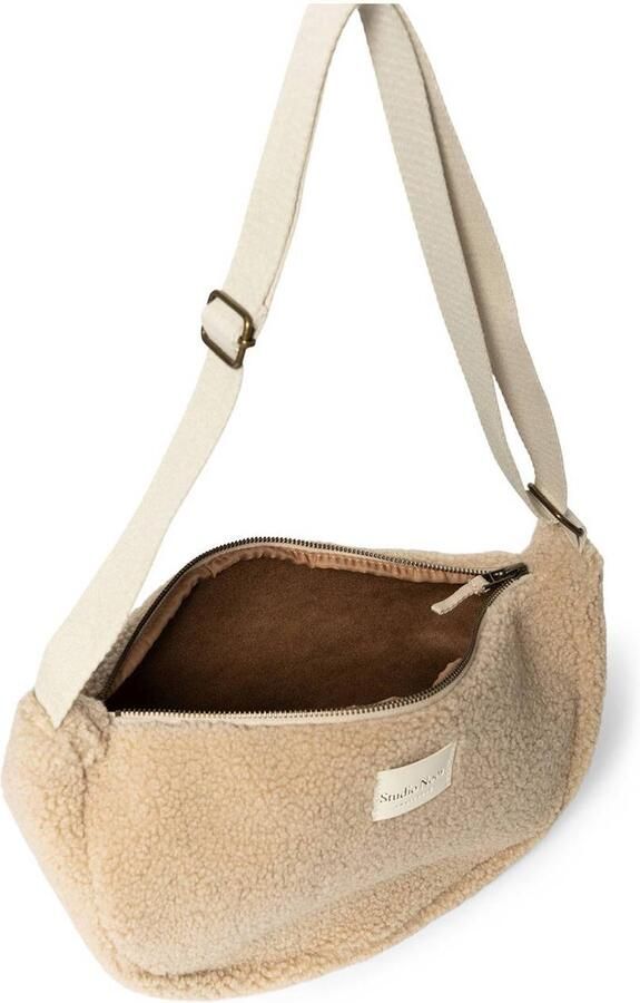 Studio Noos crossbody tas Teddy Maxi ecru Effen | Tas van - Foto 3
