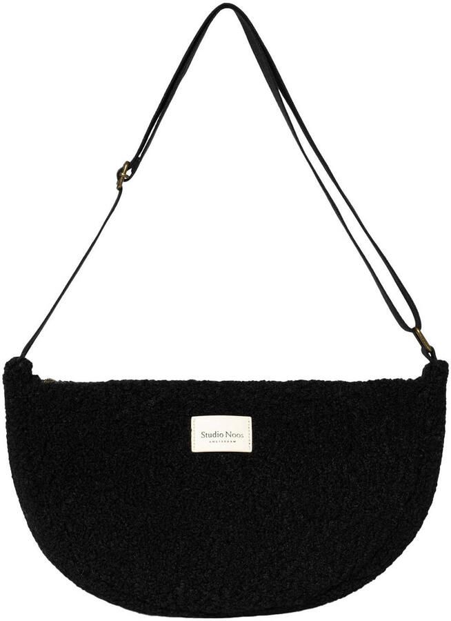 Studio Noos crossbody tas Teddy zwart
