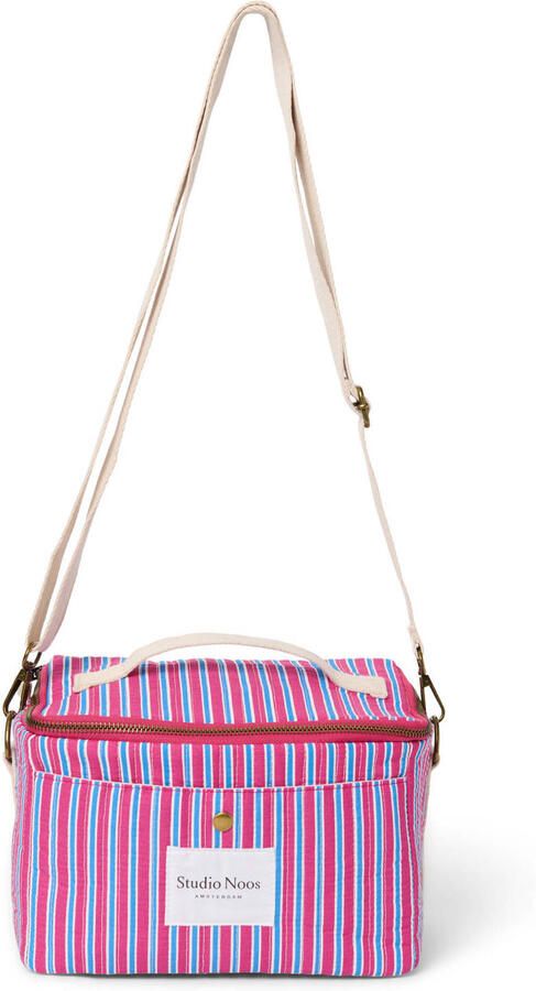 Studio Noos koeltas Poplin Striped paars