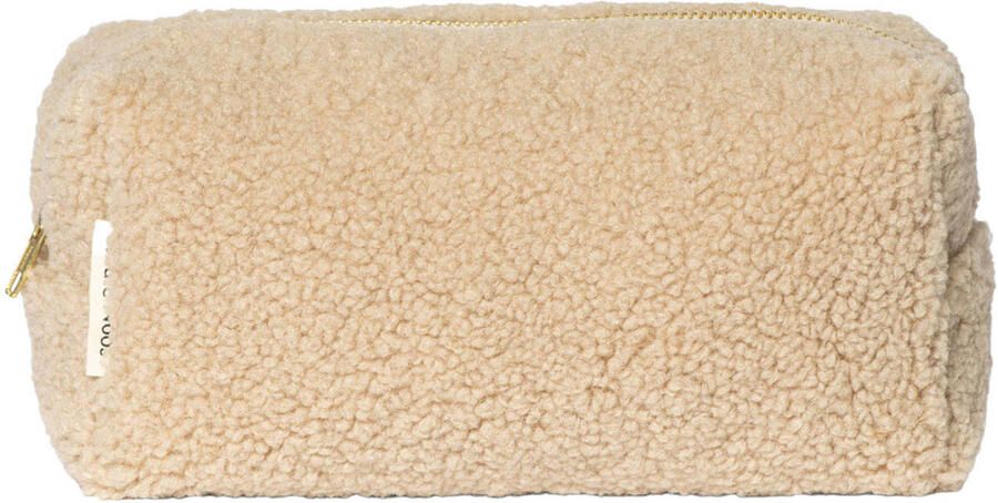 Studio Noos luieretui Teddy Pouch ecru Effen | Luieretui van