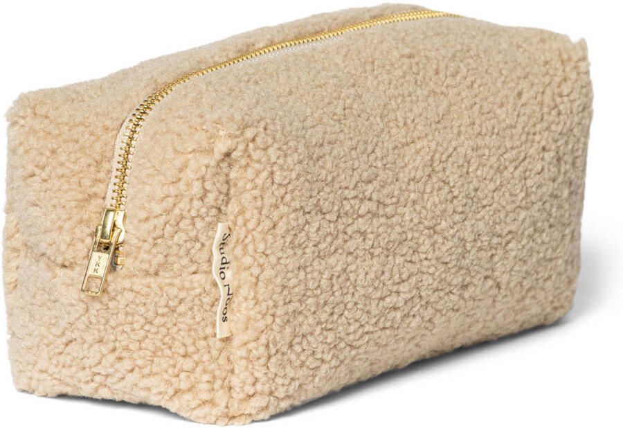 Studio Noos luieretui Teddy Pouch ecru Effen | Luieretui van - Foto 3
