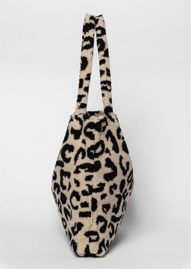 Studio Noos luiertas Holy Cow Teddy Mom Bag ecru zwart All over print - Foto 3