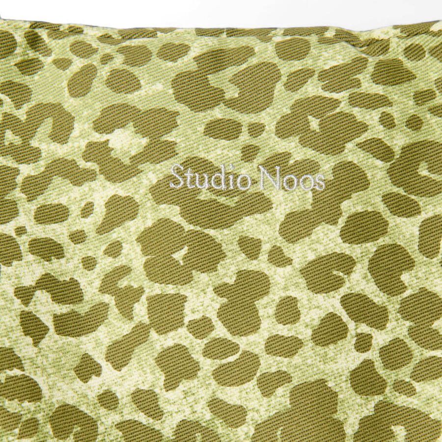 Studio Noos luiertas Leopard Cotton Mom Bag groen - Foto 2