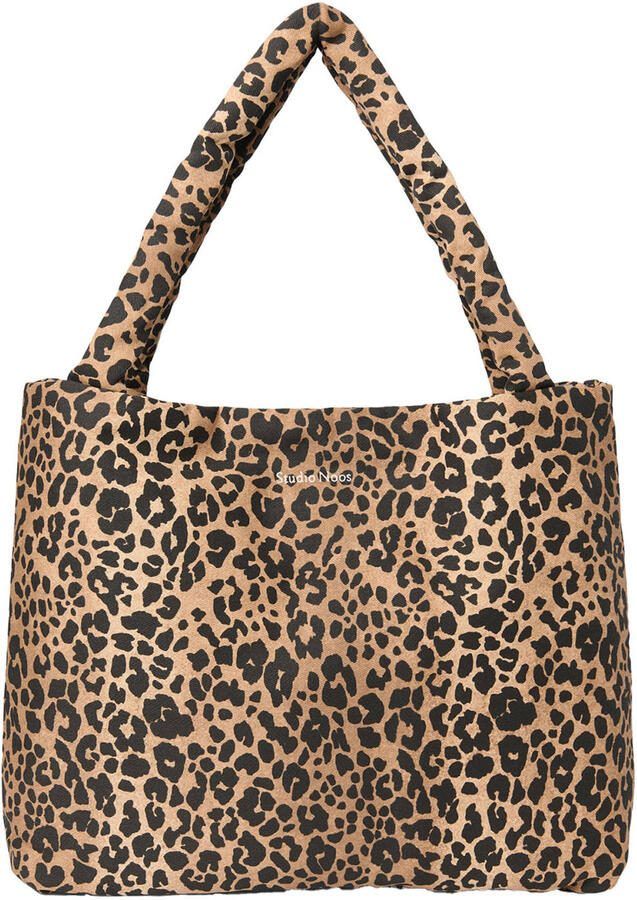 Studio Noos luiertas Leopard Mom Bag bruin