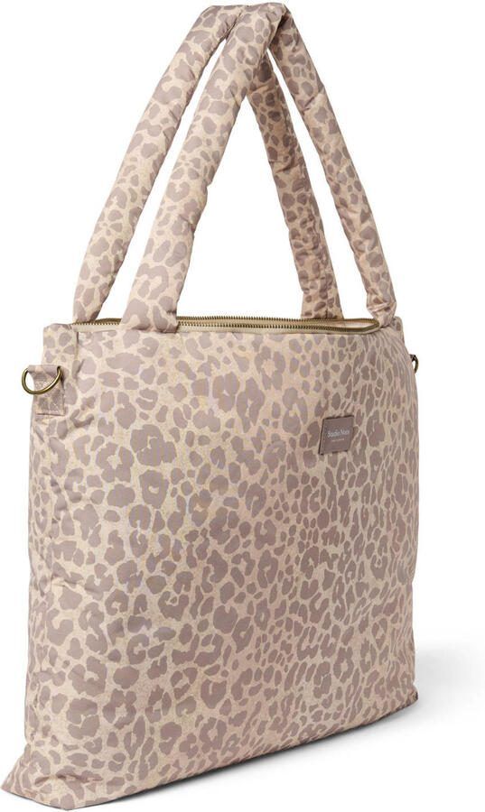 Studio Noos luiertas Leopard Puffy Diaper Bag beige - Foto 2