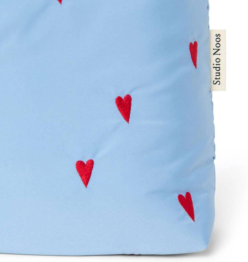 Studio Noos luiertas Puffy Hearts Mom Bag blauw - Foto 2