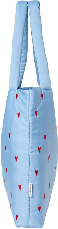 Studio Noos luiertas Puffy Hearts Mom Bag blauw - Foto 3