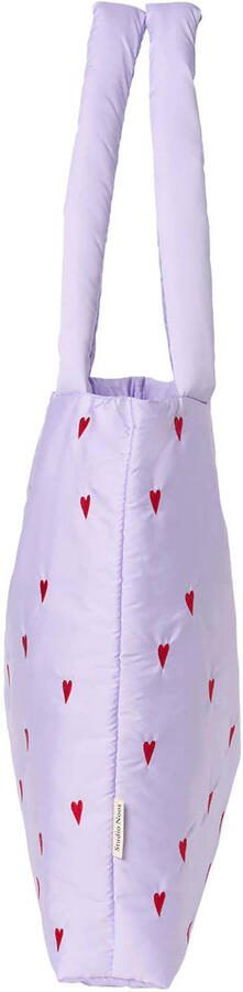 Studio Noos luiertas Puffy Hearts Mom Bag paars - Foto 3