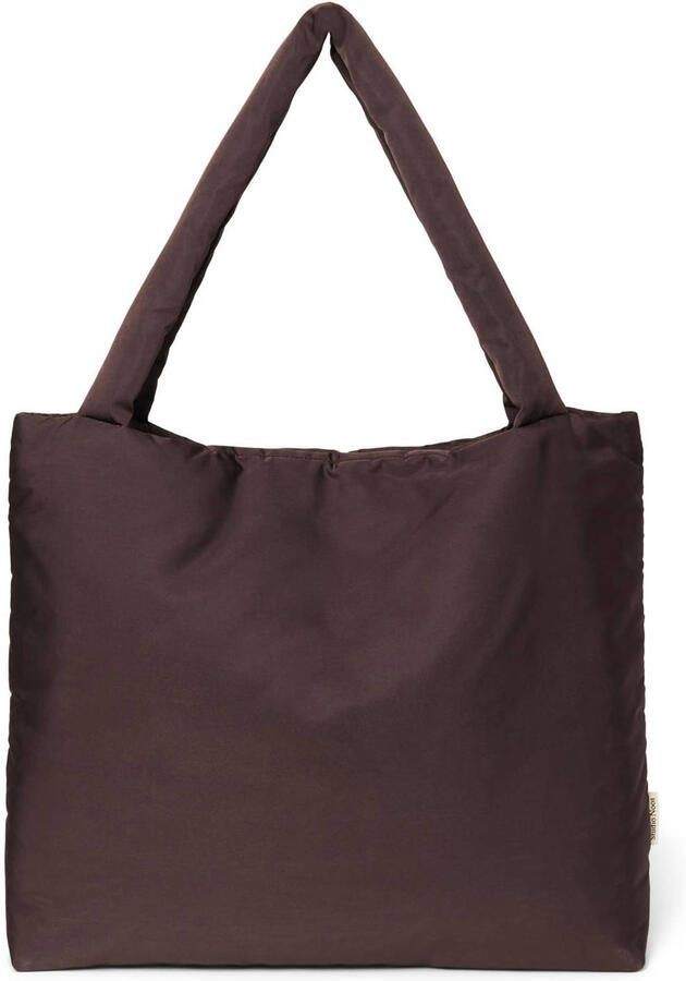 Studio Noos luiertas Puffy Mom Bag bruin Dames Polyester Effen