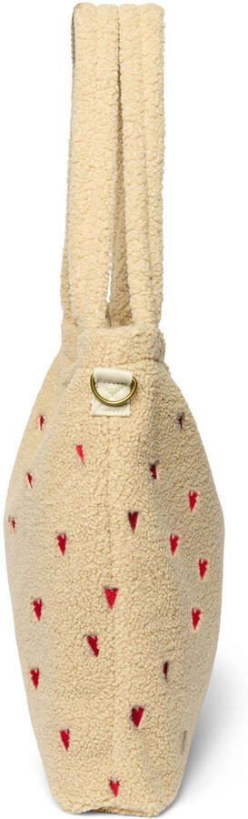 Studio Noos luiertas Teddy Hearts Diaper Bag ecru - Foto 3