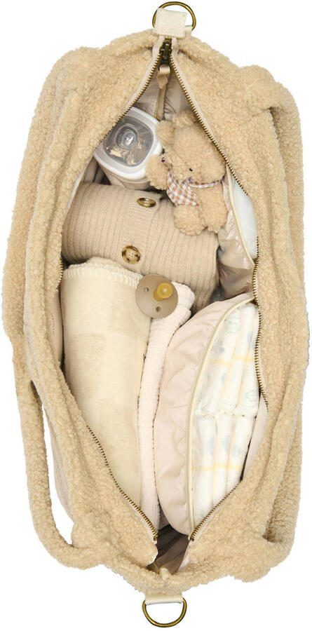 Studio Noos luiertas Teddy Hearts Diaper Bag ecru - Foto 2