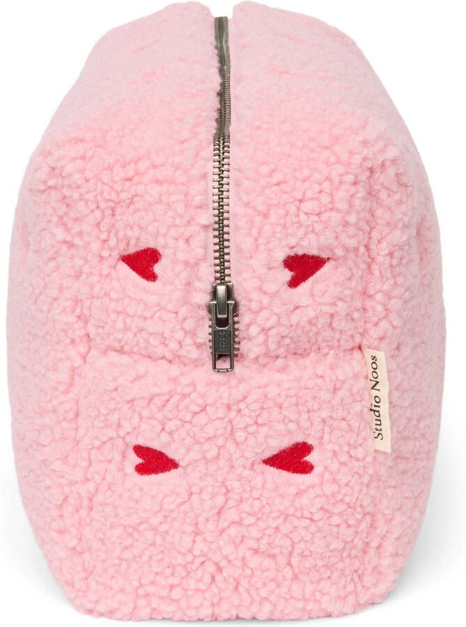 Studio Noos toilettas Teddy Hearts roze - Foto 3