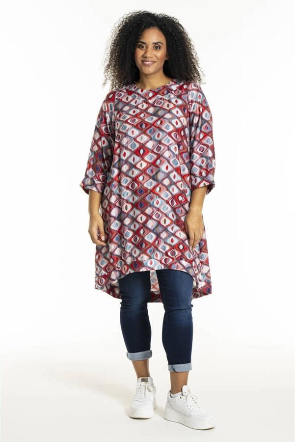 STUDIO zomerjurk rood