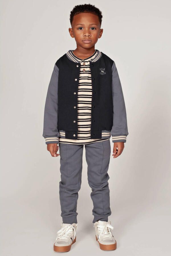 Sturdy bomberjack Rock the Earth blauw