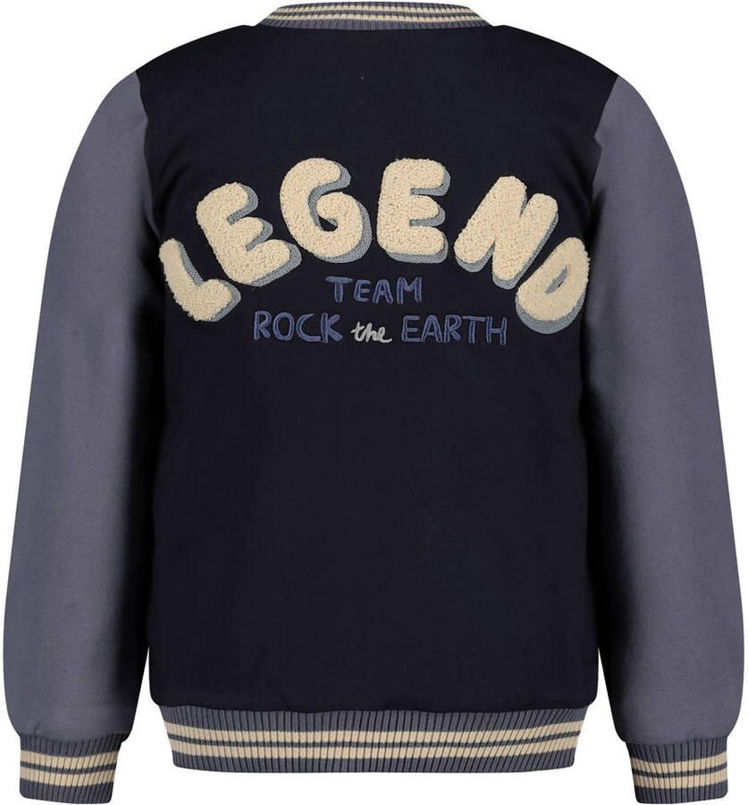 Sturdy bomberjack Rock the Earth blauw - Foto 2